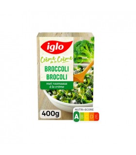 Iglo brocoli à la sauce crème 400 gr