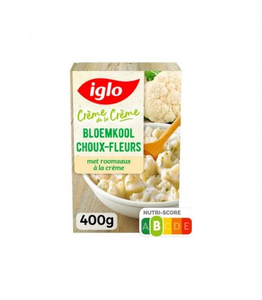 Iglo choux-fleurs sauce à la crème 400 gr