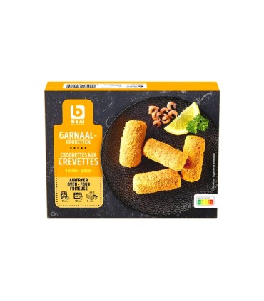 Boni Selection 4 croquettes crevettes 250 gr
