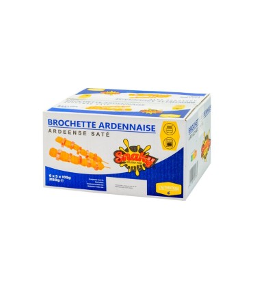 XX - Snaky brochettes Ardennaise 6x (5x 105 gr)