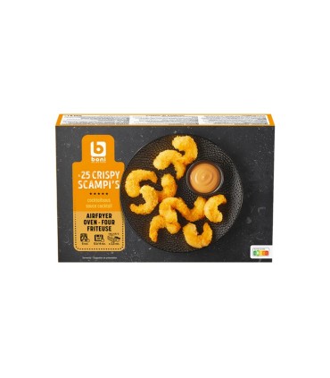 Boni Selection 25 crispy scampis 500 gr