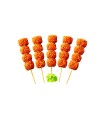 Brochette Tzigane Mora 5 x 100g – Snack belge croustillant et épicé