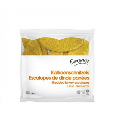 Everyday 8 escalopes de dinde 1 kg