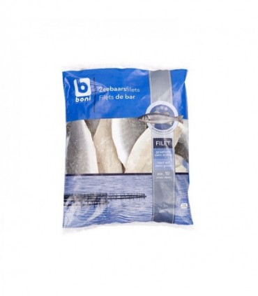 BONI SELECTION filet de bar (10-15pcs) 1kg - BELFREEZE