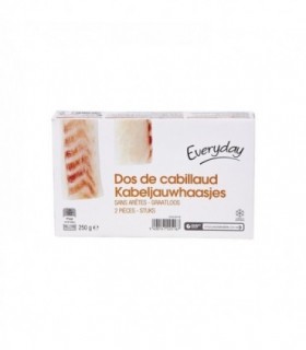 Everyday dos de cabillaud 2x 125 gr