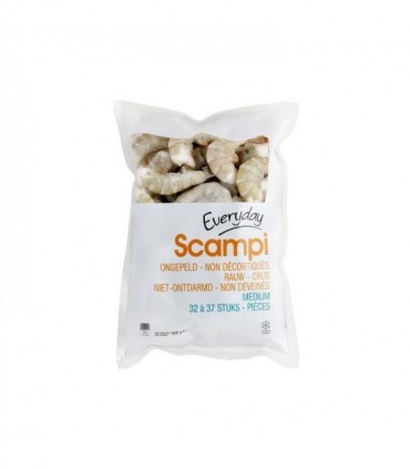 EVERYDAY scampis non décortiqués (32-37) - BELFREEZE