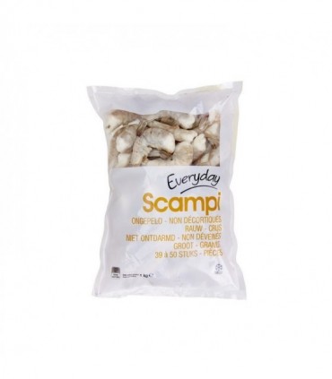 EVERYDAY scampis crus (39-50) 1 kg  BELFREEZE LIVRAISON