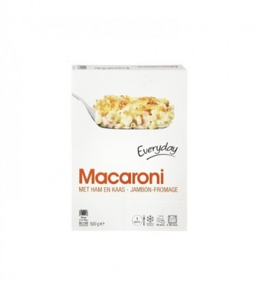 EVERYDAY macaronis jambon fromage 500 gr - Belfreeze