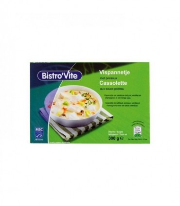 BISTRO'VITE cassolette de cabillaud poireau BELFREEZE