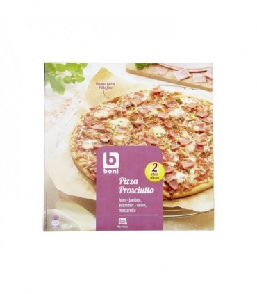 BONI SELECTION pizza Prosciutto 2x330gr - Belfreeze