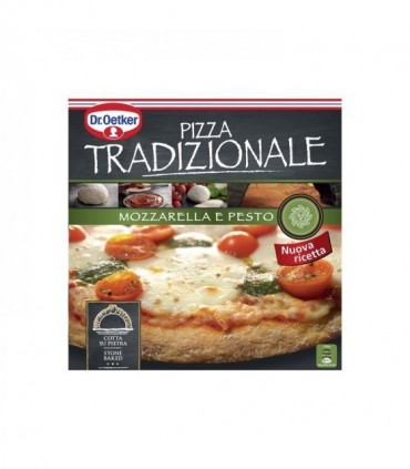 DR OETKER Tradizionale pizza mozzarella et pesto
