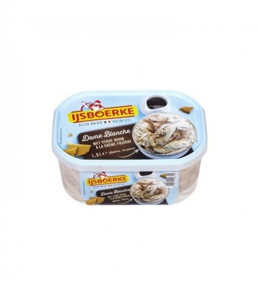 IJSBOERKE crème glace dame blanche 1