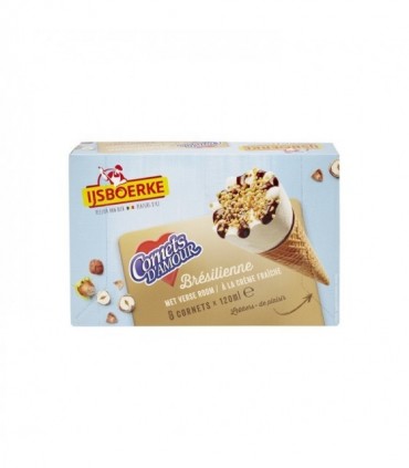 IJSBOERKE Cornet d'Amour Brésilienne 8x120ml BELFREEZE