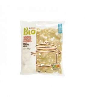 Delhaize choux-fleur bio 450 gr - BELFREEZE livraison
