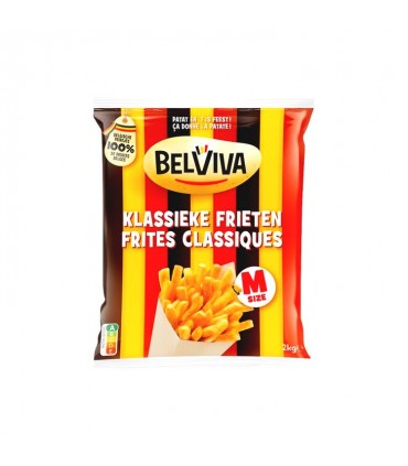 Belviva frites classiques taille M 2 kg