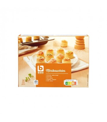 Boni Selection 20 mini bouchées 350 gr