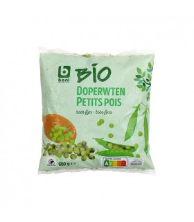 Boni Selection BIO petits pois très fins 600 gr