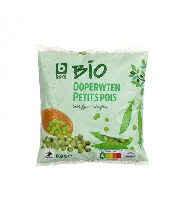 Boni Selection BIO petits pois très fins 600 gr