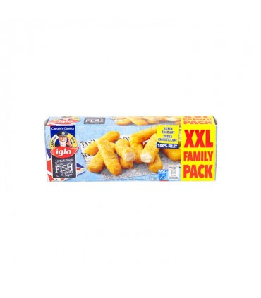 Iglo Fish sticks façon Fish & Chips 26 pcs 728 gr