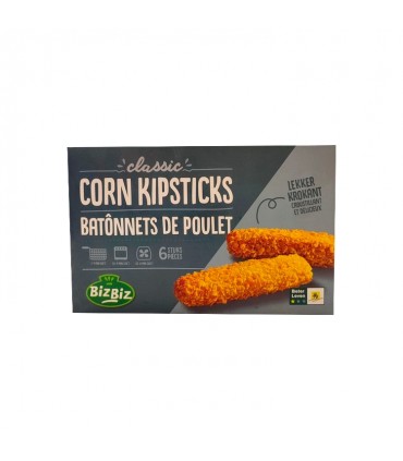 L - Biz Biz classic 6 batônets de poulet (corn kipsticks) 360 gr