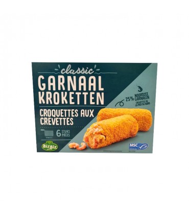 L - Biz Biz classic 6 croquettes crevettes 360 gr