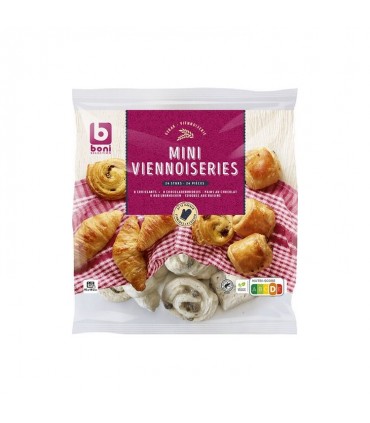 Boni Selection mini viennoiserie 24 pcs 640 gr