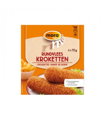 Mora 4 Croquettes Viande de Boeuf 4x 70 gr