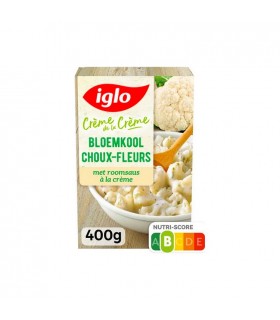 Iglo choux-fleurs sauce à la crème 400 gr