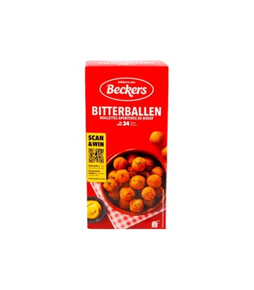 Beckers 34 boulettes apéritives de boeuf 680 gr