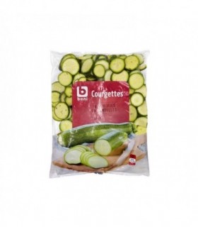 Boni Selection courgettes rondelles 1 kg