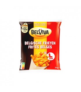 D - Belviva - Lutosa frites belges taille L 1 kg