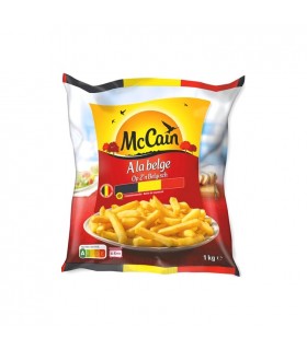 Mc Cain frites à la Belges pomme de terre Belge 1 kg