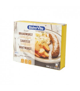 A - Bistro Vite saucisse purée et carottes 500 gr