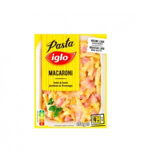 Iglo macaroni jambon fromage 450 gr