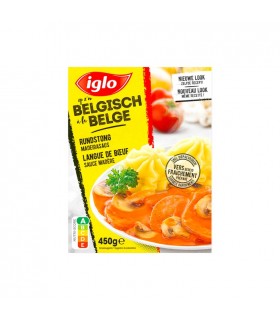 Iglo à la belge langue de boeuf sauce madère 450 gr