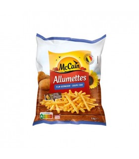 Mc Cain pommes allumettes coupe fine 1kg