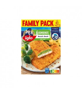 Iglo Kombinos poisson panés aux brocolis 6x 100 gr